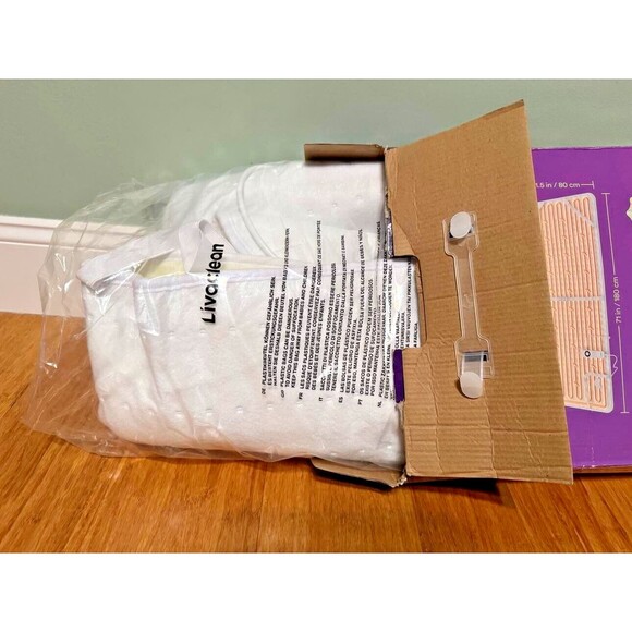 Livaclean Massage Table Warmer | OPEN BOX UNUSED | 6 Temp Settings (71" x 31.5”) - Picture 4 of 4
